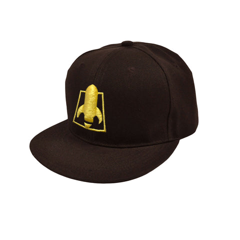 ROCKET LOGO BROWN FLEXFIT HAT